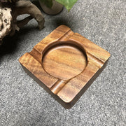 Cigar Ashtray Walnut Solid Wood