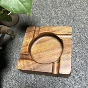 Cigar Ashtray Walnut Solid Wood