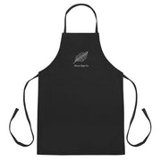 Embroidered Nixon Cigar Apron